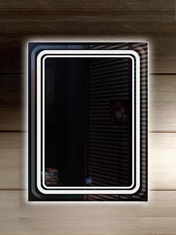B40 LED zidni pravokutni osvjetljavajući kupaonsko ogledalo s dodirnim zaslonom