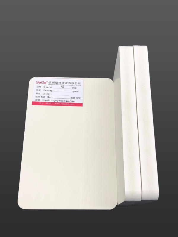 16MM glatka ili jednostrana reljefna bijela PVC ploča od ekstrudirane pjene